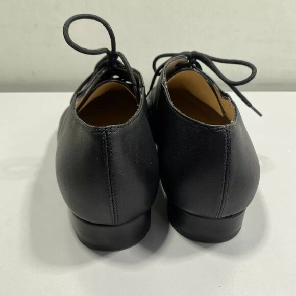 NEW LADUCA Mens Edward Black Oxford Dance Shoes Size 9 Tap Hard Sole Black - Picture 2 of 7